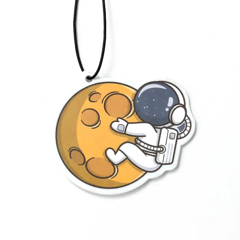 Eco-Friendly Custom Different Shape Home Fragrance Scented Cards Custom Shape Hanging Car Air Fresheners