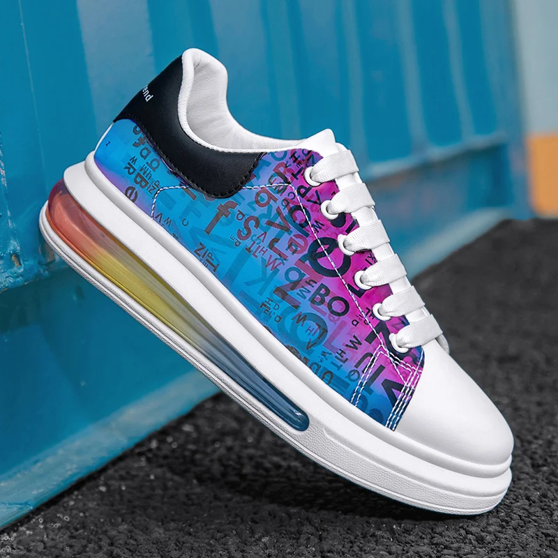 
Высококачественные известные красочные Дизайнерские повседневные мужские модные спортивные кроссовки с воздушной подушкой беговые кроссовки 