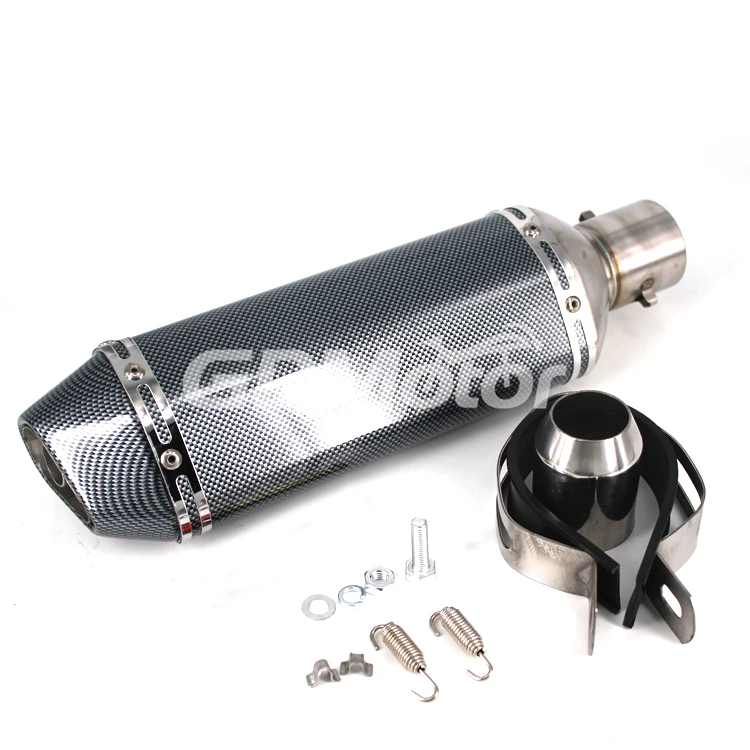High quality universal Aluminum Alloy durable  escapes chinos para moto dirt bike muffler exhaust pipe For CBR CBR125