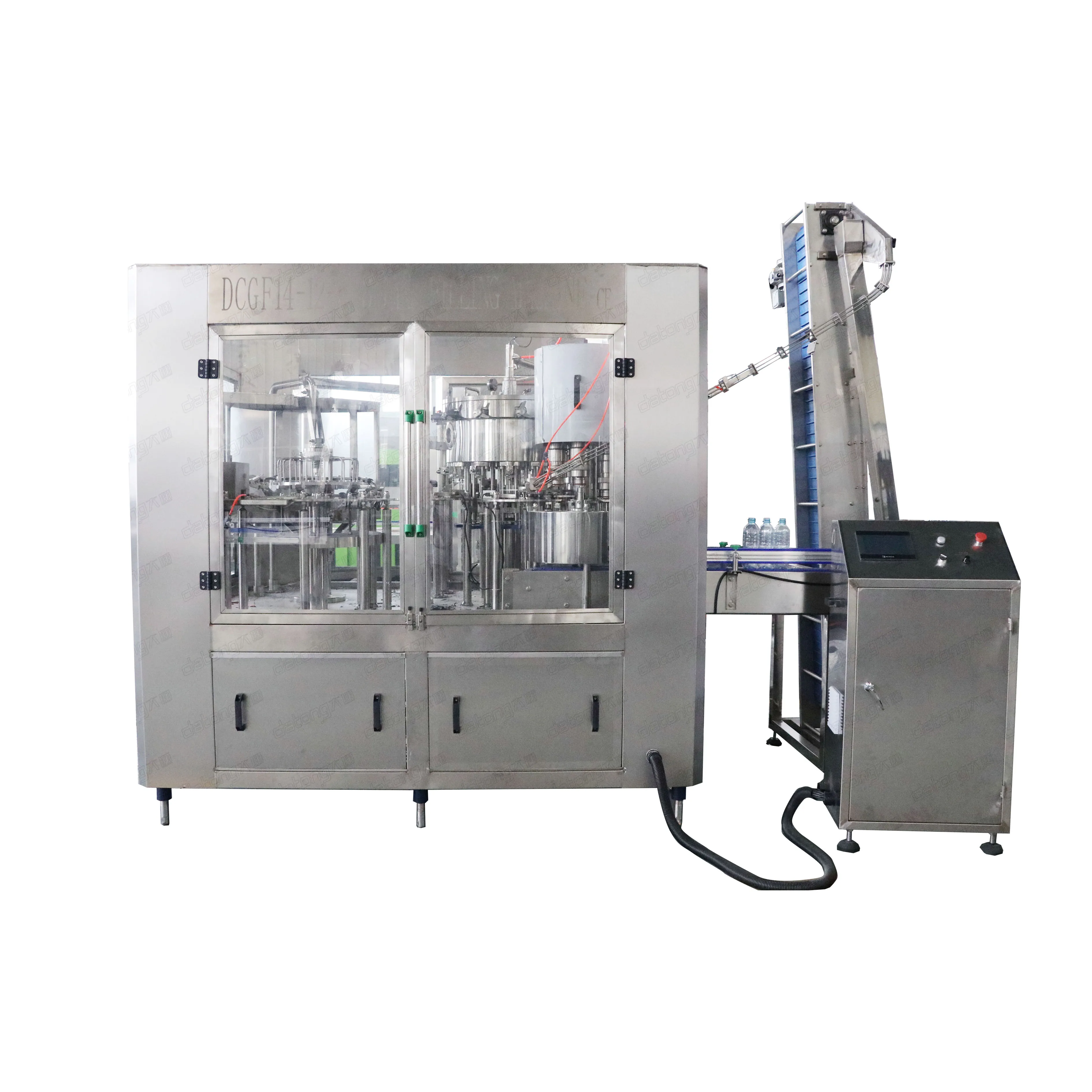 Small soda water filling machines carbonated drink production line / energy drink filling line