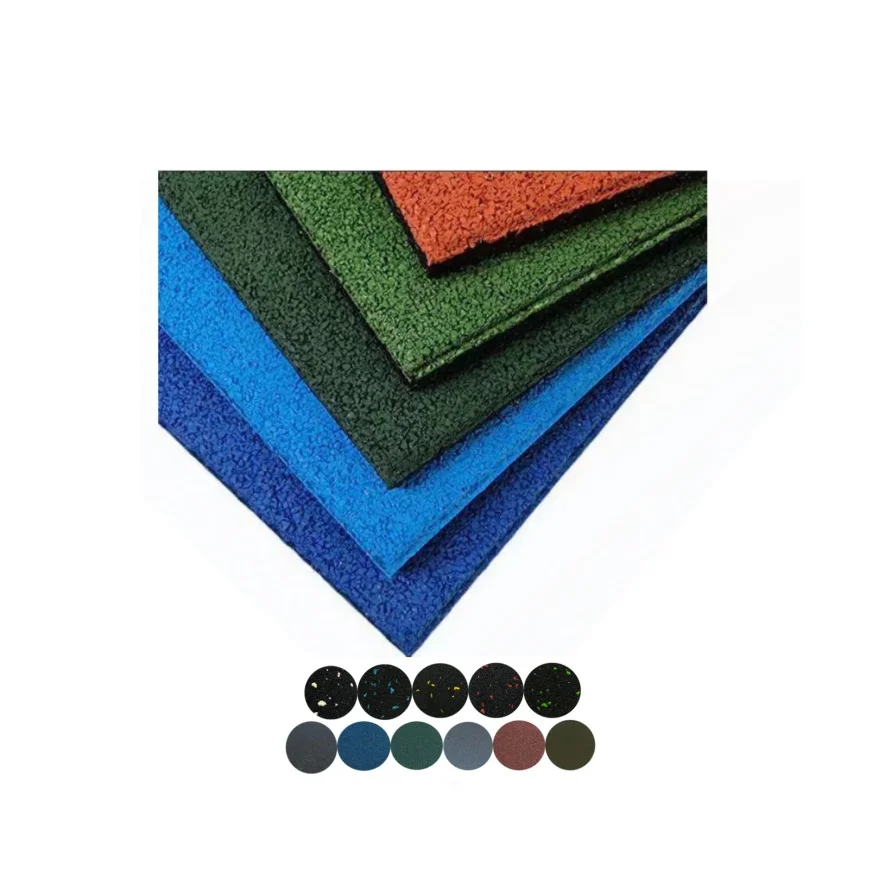 High Quality Kindergarten Outdoor Play Area Gym Rubber Floor Mats Tiles
