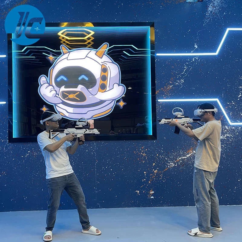 VR Game Team Building AR VR Space Matrix VR