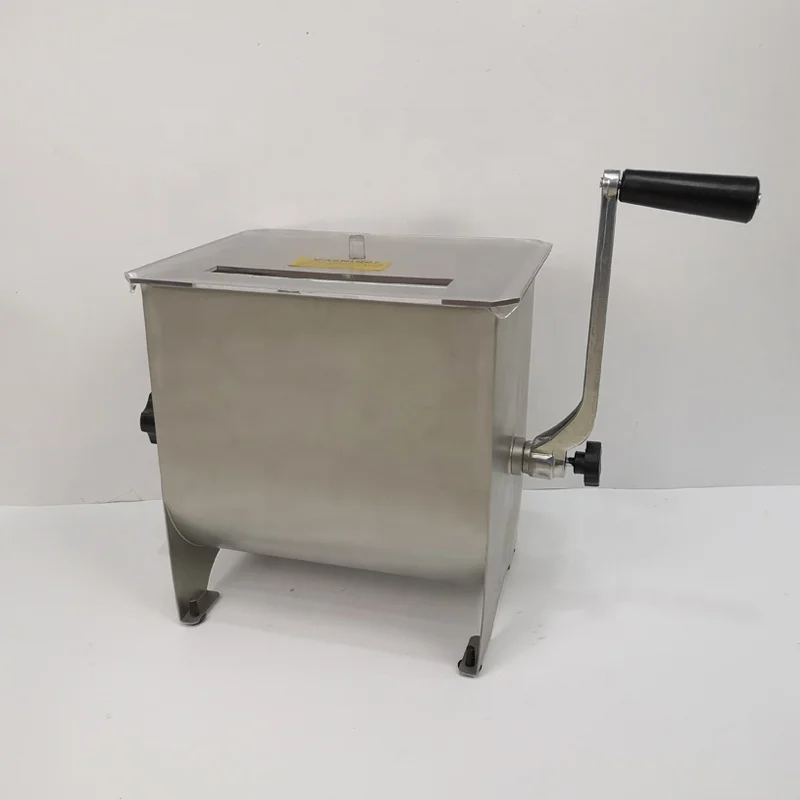 
20LBS commercial stainless steel sausage used homemade meat mixer 