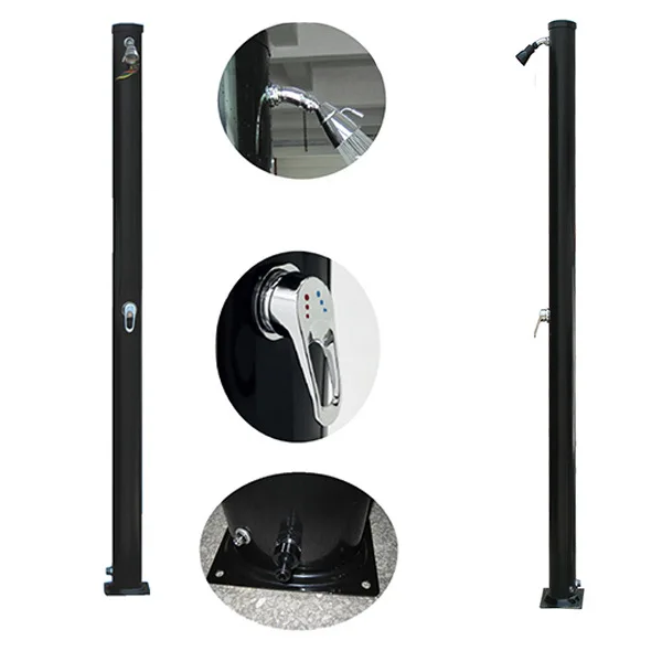Yoursjoys Best Selling solar pool shower poolside solar shower outdoor garden solar shower