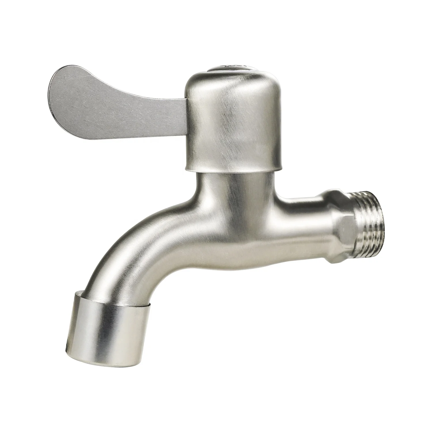 
Superior Quality Iron Bibcock Brushed Short Model Garden Tap Bibcock SUS 304 Materail Bibcocks 