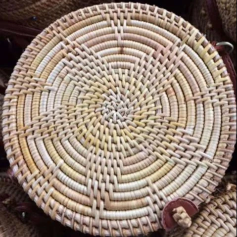 Best price Lady Handbag Women Handmade rattan bag straw bag ecofriendly accessary