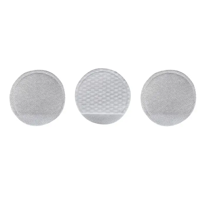Custom eco friendly cotton pads peeling finger cotton pads with grey dots