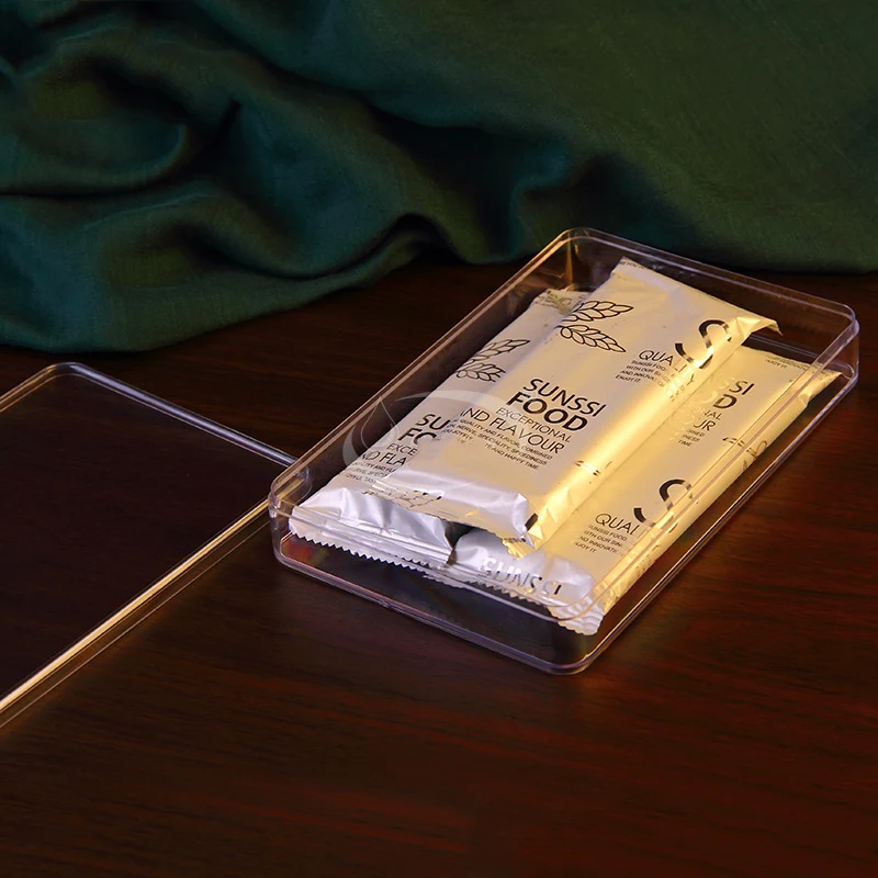 injection molding transparent box Baking packaging box biscuit flat fruit thousand layer cake Mousse Cake cookie