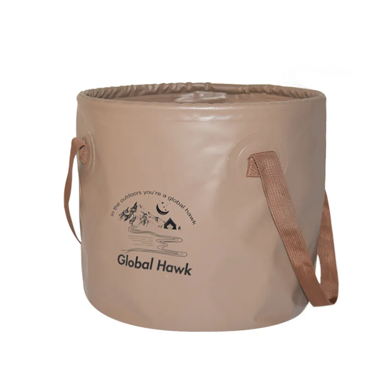 
Portable Outdoor Collapsible Travel Folding PVC Bucket For Multiple Scenarios Purpose 