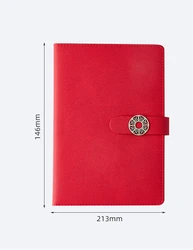 Hollow Notebook A4 Thickened Simple Notepad in Stock A5B5 Business Printed LOGO Student Diary A5 Hardcover Custom Color 5-7 Days