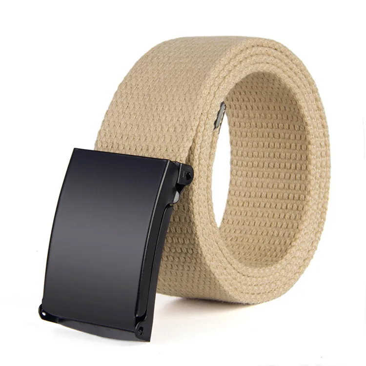 Wholesale Mens Colorful Cotton Fabric Cotton Canvas Web Belt