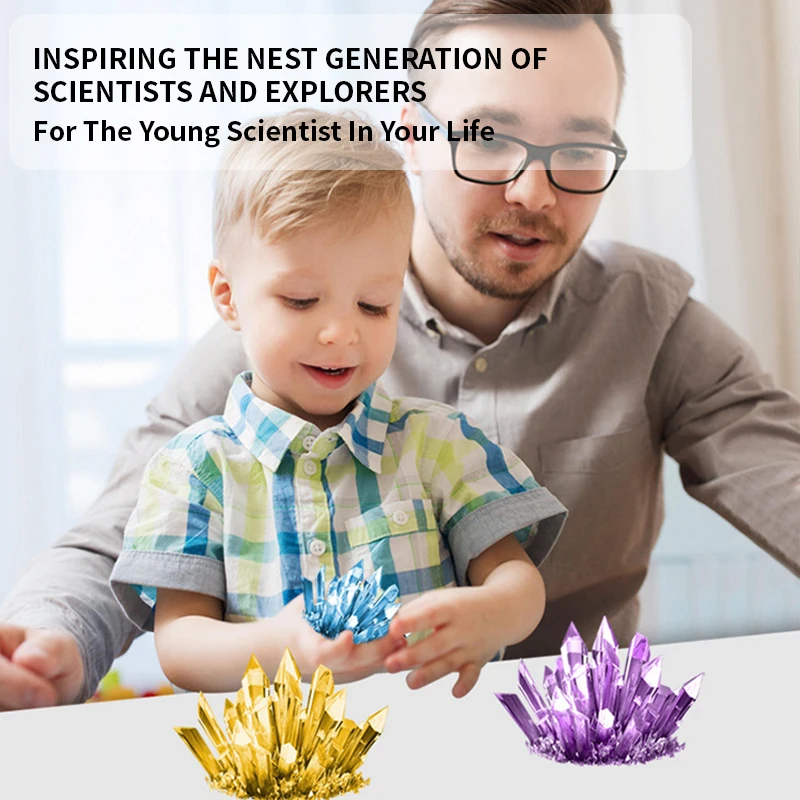 GP new arrival eco friendly toys science experimental kit crystal growing educational science toys craft toy