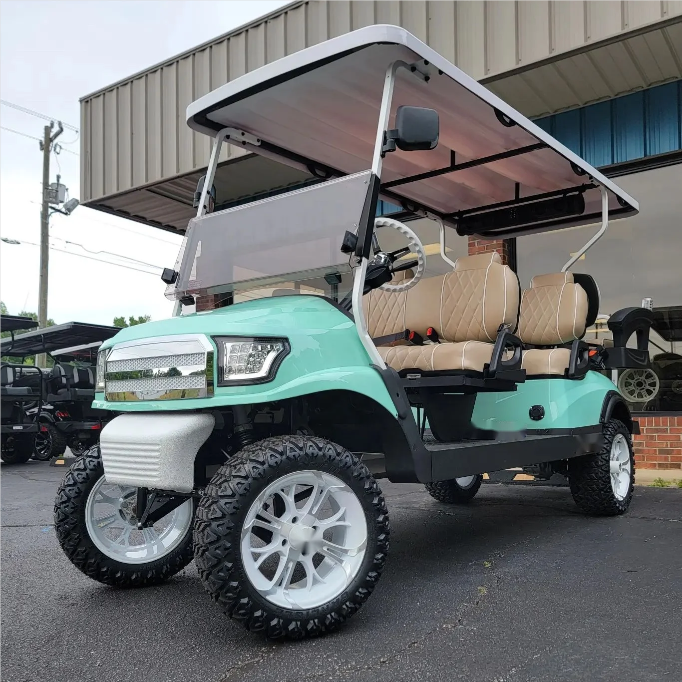 Factory price Manufacturer Supplier Electric Golf Cars Airport Hotel Shuttle Minibus Battery Golf Cart