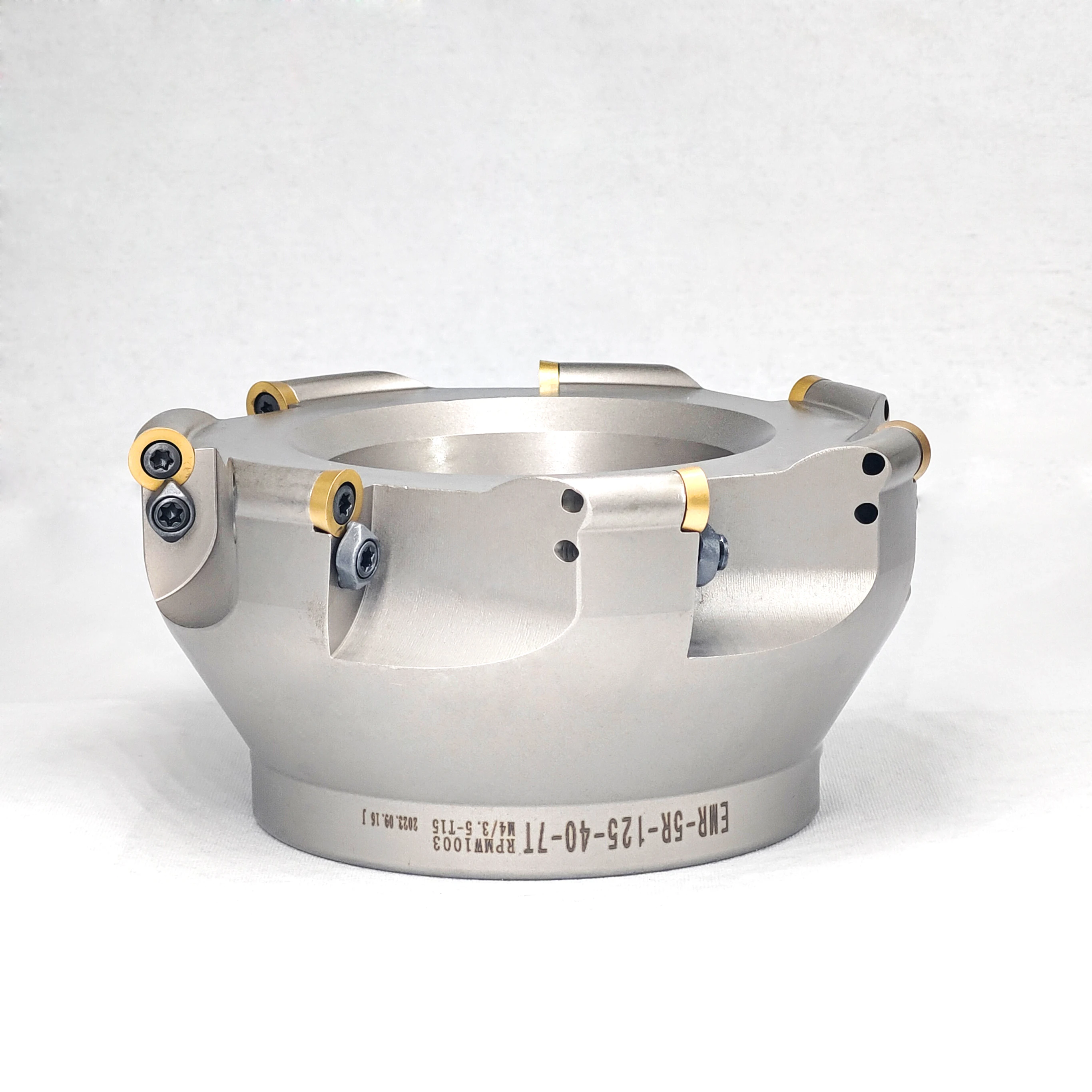 EMR face body mill cutter EMR-5R-125-40-7T Clamp piece:Y-5R lnsert RPMW1003 MO Clamp screw:M4*10/M3.5*10
