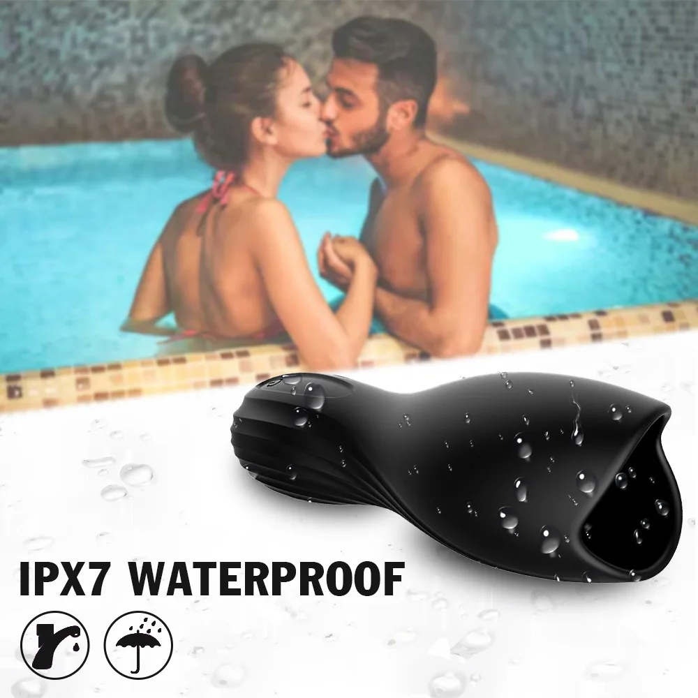 The big mouth vibrates in multiple frequencies masturbation cup adult sex toy for man