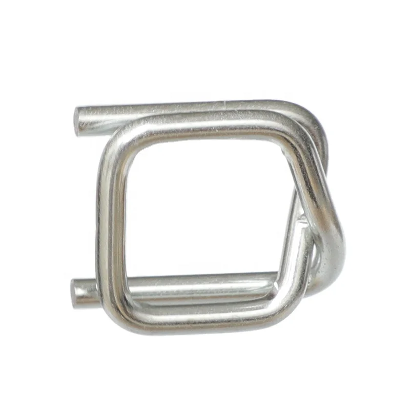 16mm Hot Sale Galvanized Metal Steel Lashing Strapping Wire Cord Strap Buckles for Carton Strapping