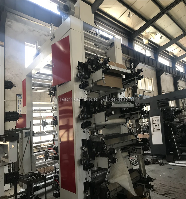 uv flexo printing machine 6 colors