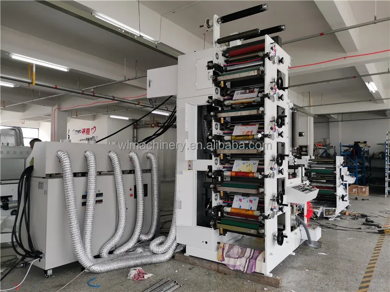 High Speed Quick Pvc Shrink Sleeve Label Flexo Printing Machine