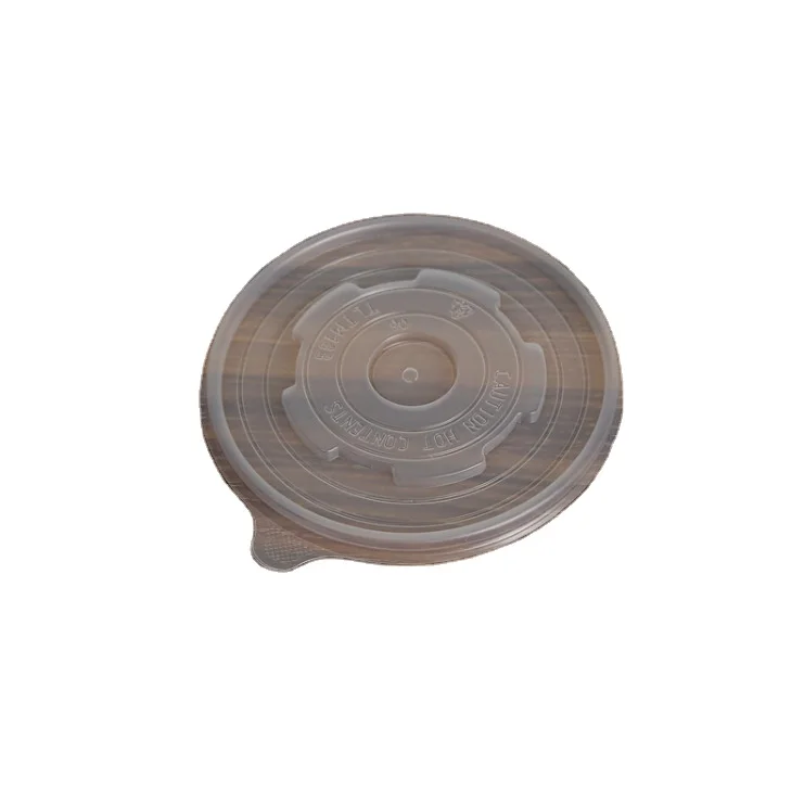 New Product Disposable Paper Bowl Lid, Multi-caliber Bowl Lid, Beverage Paper Bowl Flat Cover