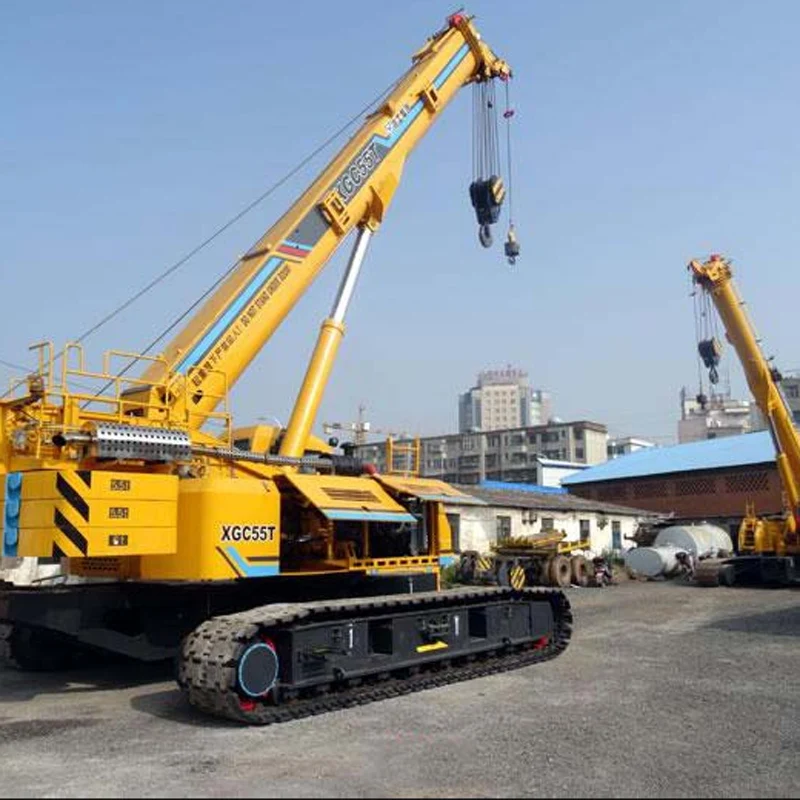 Xcm g XGC55T гидравлическая телескопическая стрела 55ton гусеничный кран для продажи