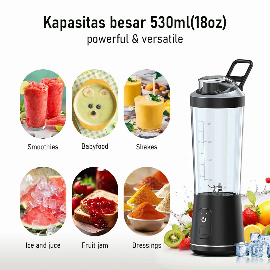 Custom Brand Black Friday Best Gift Promotional Personal Blenders Portable Juice Blender