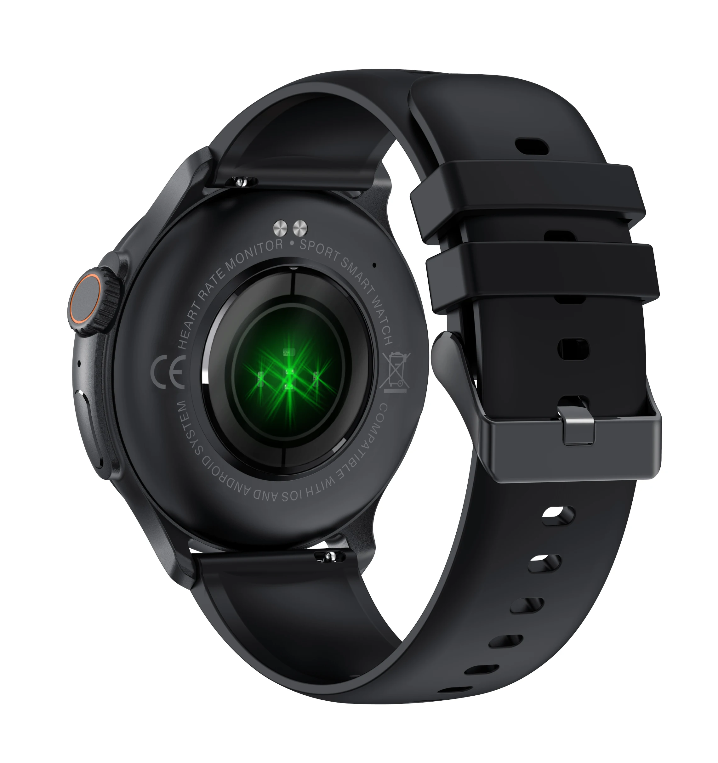 Sport Smart Watch Mode 360 Mah Long Battery Life 1.43 Inches Bt Calls Monitoring Amoled Screen Calorie Smartwatch K58