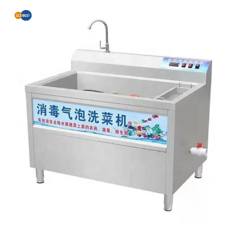 Vegetable fruit washing machine commercial leafy vegetable wash machine food processing vegetable wash machine