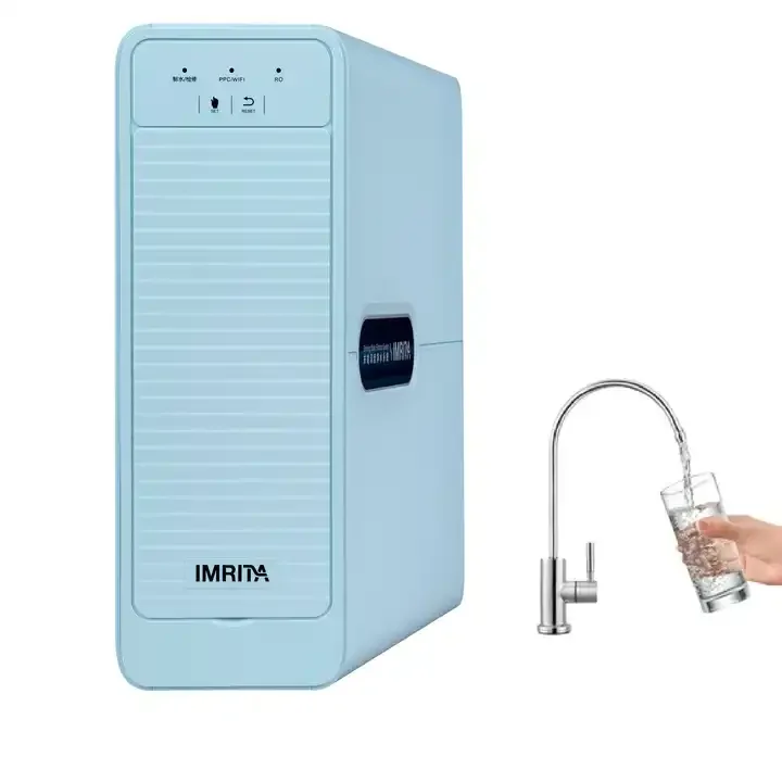 IMRITA 600 GPD Intelligent Drinking Reverse Osmosis RO Water Purifier Filter System for Home