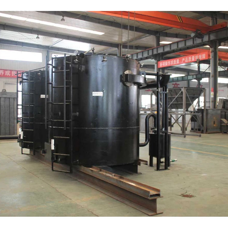 Новый тип энергосберегающей печи горизонтальной карбонизации бревен