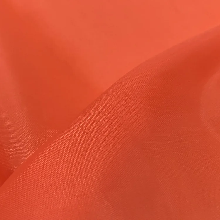 70D 190t nylon taffeta fabric PU and silicone coating