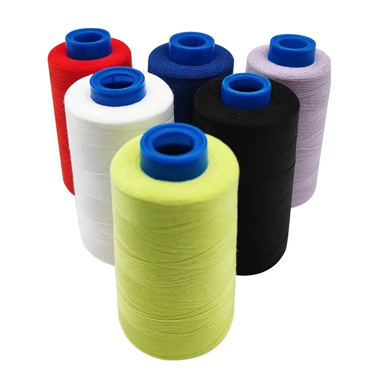 Direct buy china Good quality different types polyester industrial sewing thread 302 3000yard colors sewing thread cone thread
