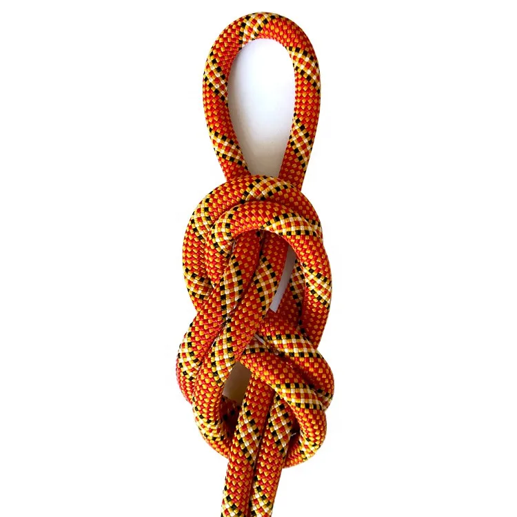 10mm 11mm nylon braided static climbing rope for rescue