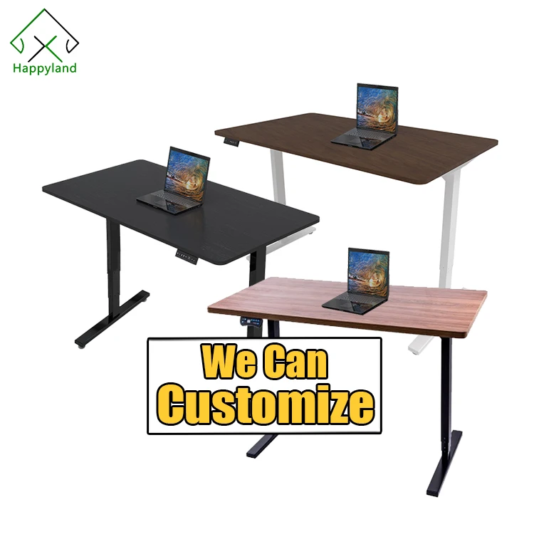 Полный набор для офисного письменного высота моторизованный складной стол и стулья отдыха