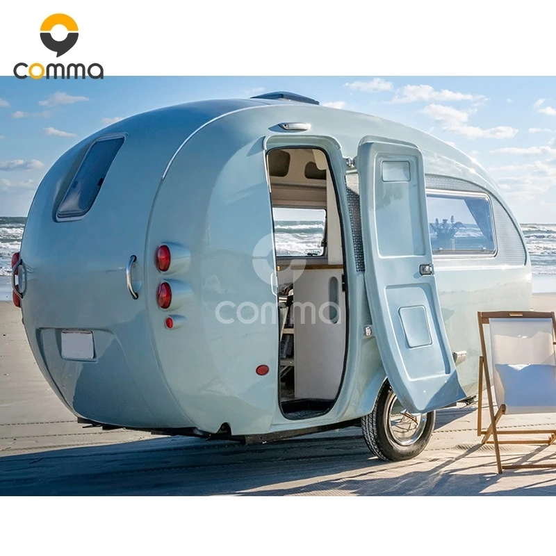 OTR легкий роскошный rv van camper Гибридный 11 ft караван для продажи