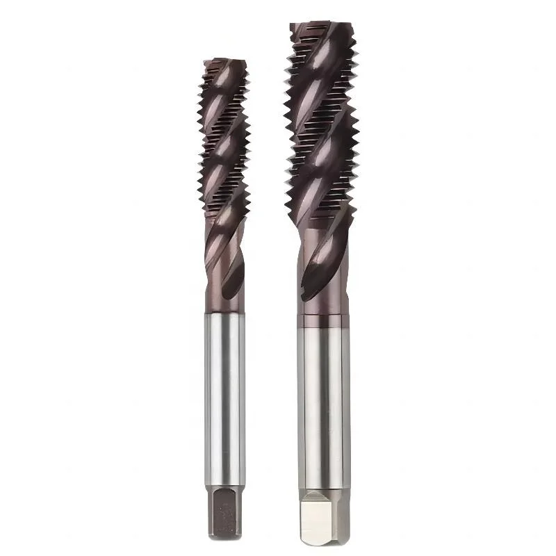 Brand New Threading Tool Spiral Flute Machine Taps Thread Forming Steel Bronze Coating OEM Customized  HSS Thread Taps For SS