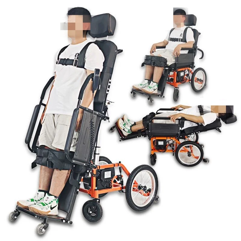 Factory price Power Wheelchair Disabled Care Comfortably Lightweight Lying Standing Electric Wheelchair stand up