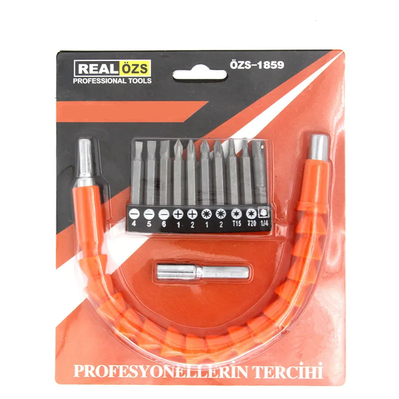 Набор головок с электрическим отверткой набор гибких удлинительных валов ручных инструментов