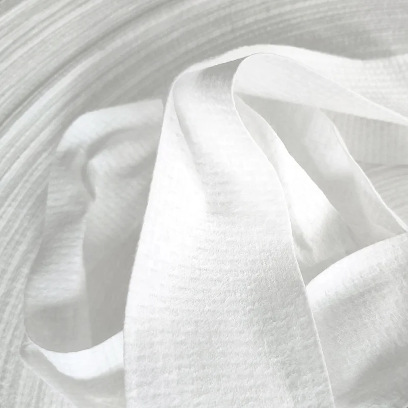Spunlace Nonwoven Fabric 40GSM Polyester Viscose
