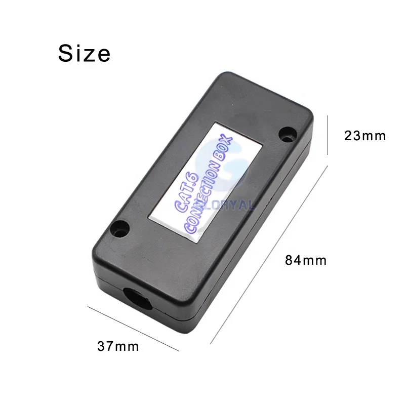 GL-1139A UTP RJ45 Surface junction distribution unshielded Cat.6 Connection box INLINE COUPLER