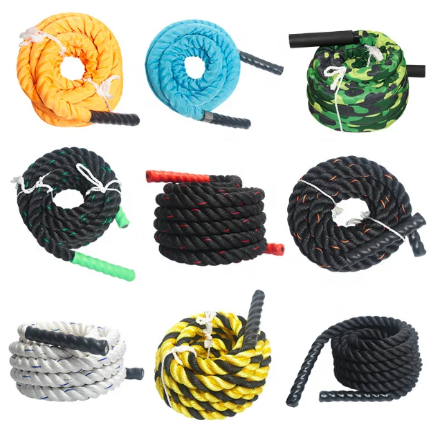  Manufacturer Direct Supply Customized Training Equipment Heavy Strength Rope For