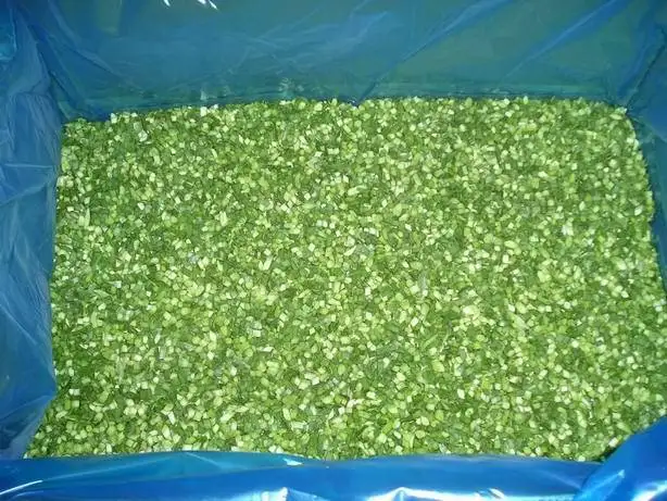 high quality cut iqf frozen chinese leek