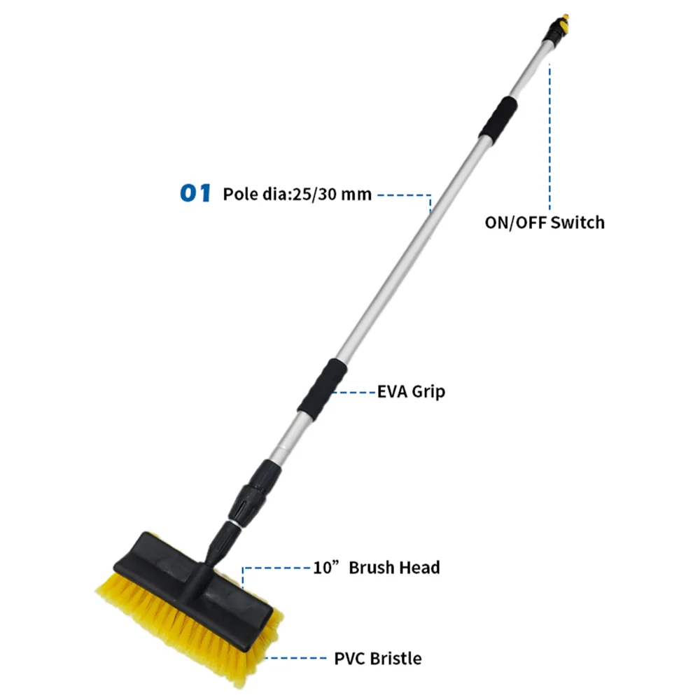 Classic Telescopic Pole Auto Car Detailing Brush