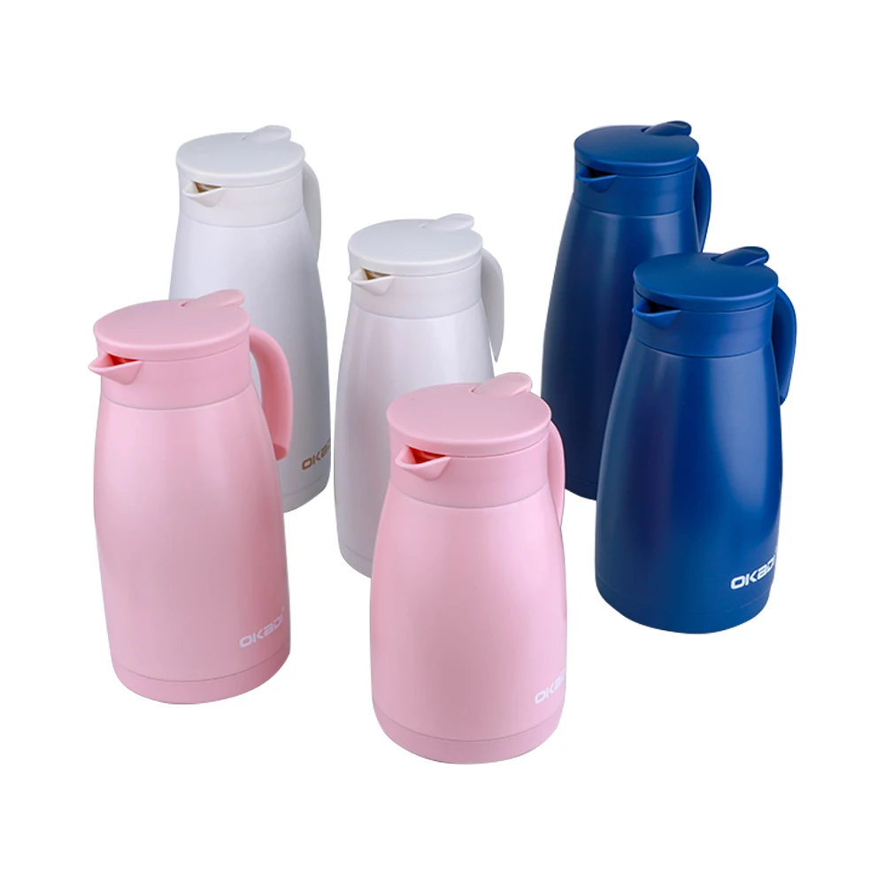 750ml Custom Logo & Color New Multifunctional Metal stainless pot handgrip Travel coffee pot