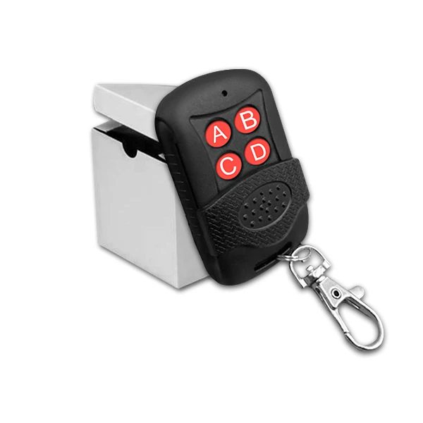ABCD Wireless RF Remote Control 315mhz Electric Gate Garage Door Opener Remote Control 12v Key Fob