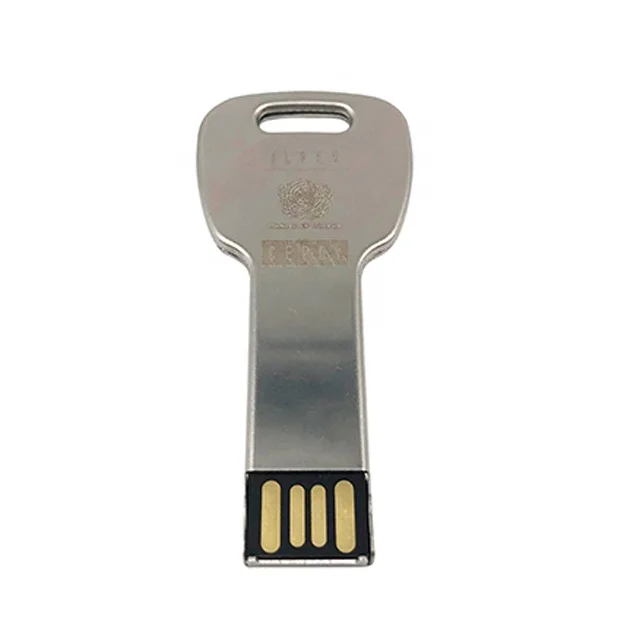 Оптовая Продажа с фабрики металлический ключ в форме памяти USB Stick флэш-накопитель