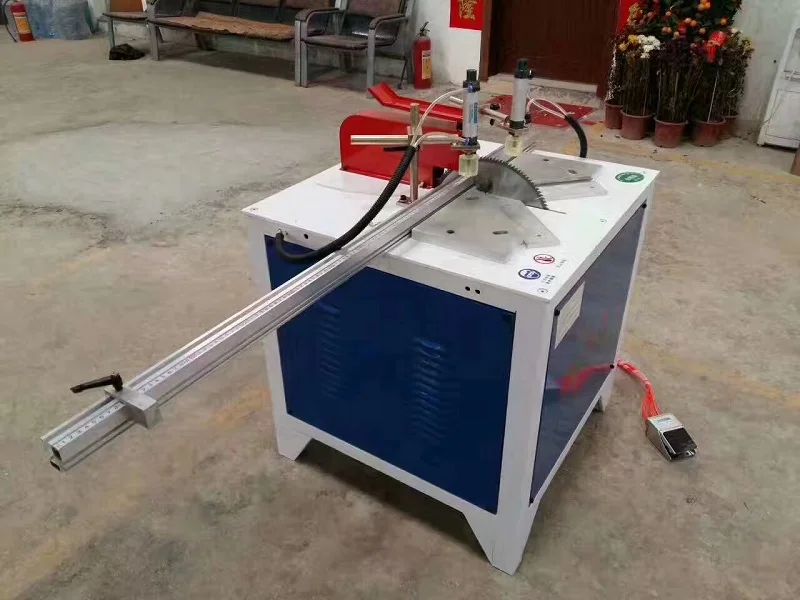 90 or 45 degree aluminum corner cutting machine door window aluminum profile cutter machine