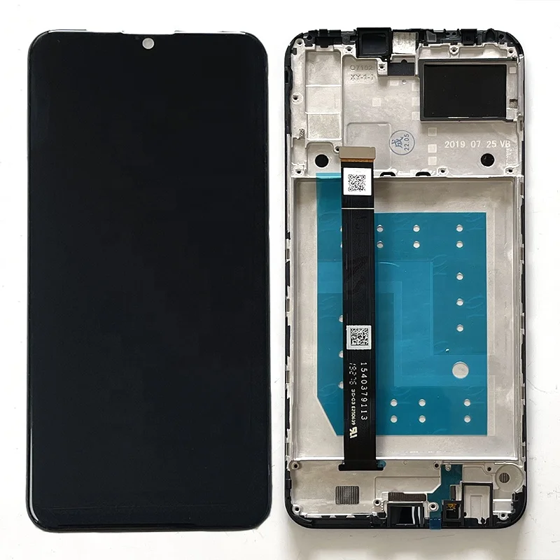 Original For Lenovo K10 Note LCD Z6 Lite/Youth L38111 China Display Touch Panel Digitizer Frame For Lenovo K10 2019 XT2025-3 LCD