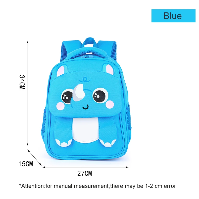Cute toddler school bag for children waterproof with cute character toddler schoolbag light weight children bag