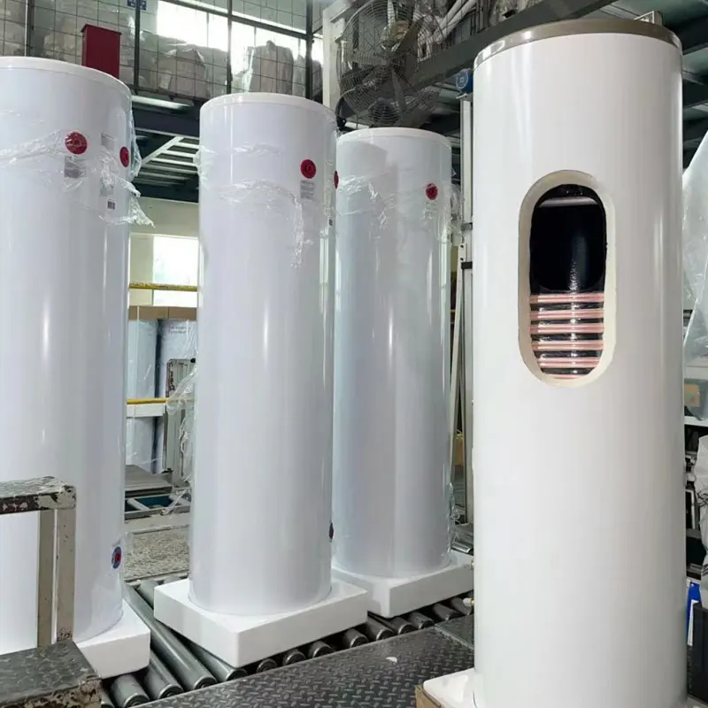 Germany 100L 150L 200L solar stainless steel enamel heat pump hot buffer water tank storage