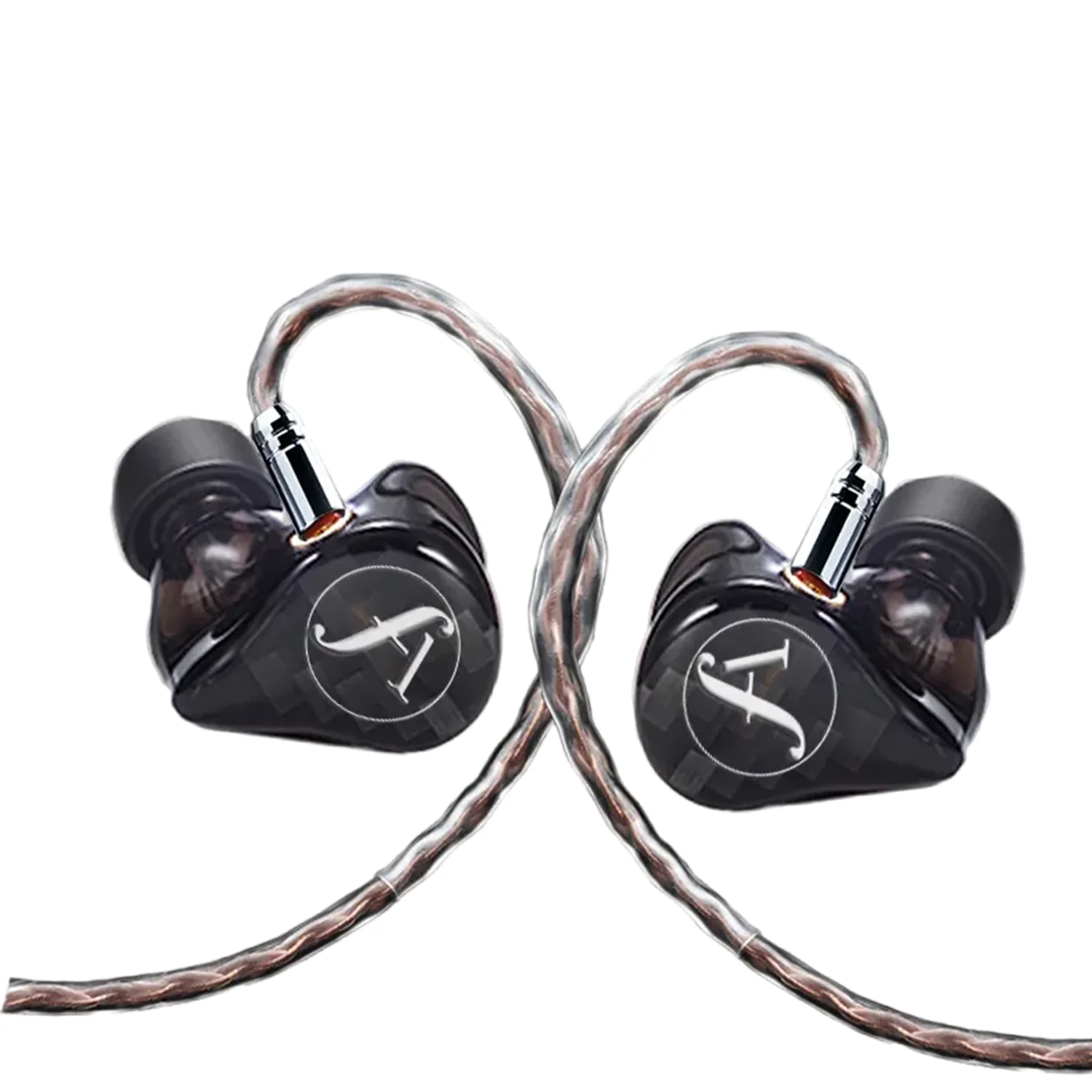Hybrid Balance Armature with Dynamic in-Ear Earphone 1BA+1DD HiFi IEM Headset